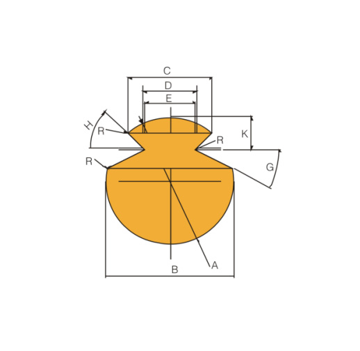 DOUBLE-GROOVE TYPE CONDUCTOR SYSTEM